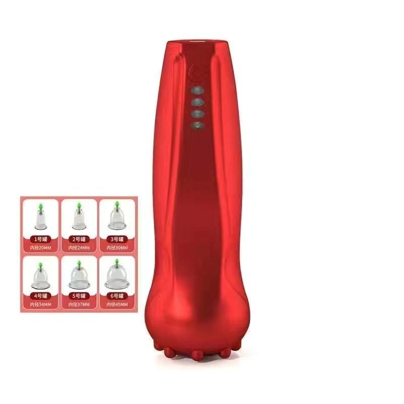YQ63 Electric Cupping Device a Set of Rechargeable Medical Cervical