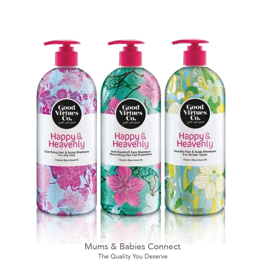 Good Virtues Co. [GVC] Shampoo 700ml Shopee Singapore