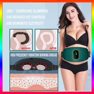 Slimming Belt Machine Weight Loss Lazy Big Belly Full Body Thin Waist  Stovepipe Fat Burning Body Anti-Cellulite Massager Fat Throwing Machine  Fitness Equipment