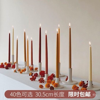 Glass candle holder retro windproof Zen simple candlelight Nordic dinner candle  cover glass tea table decoration