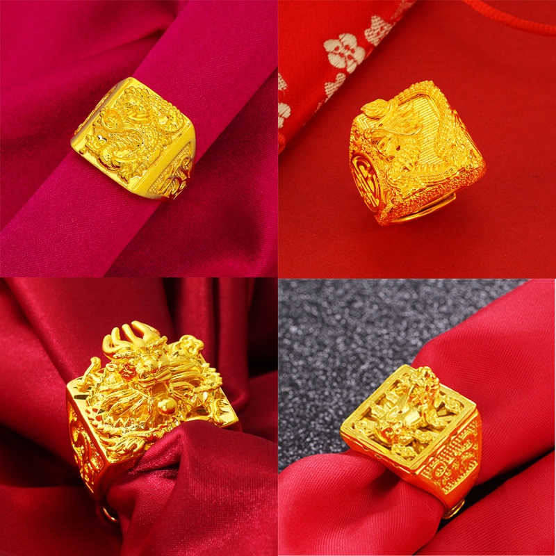 Gold plated sale rings for mens