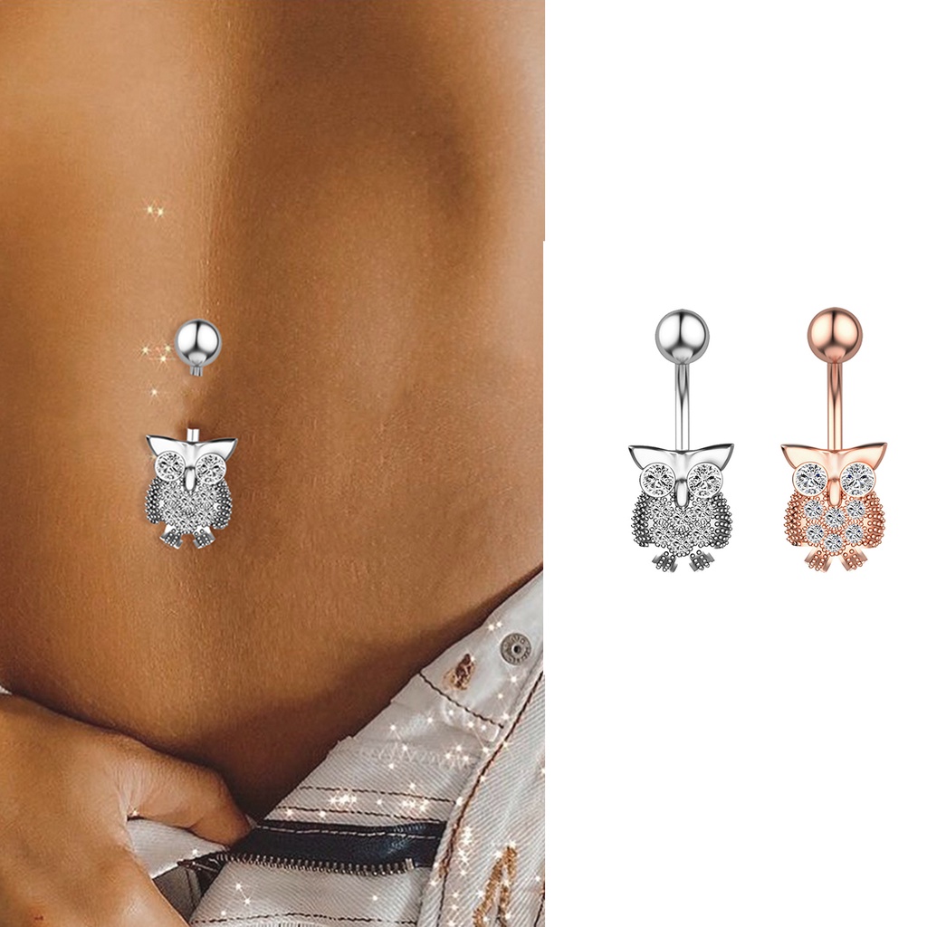 Cute navel hot sale piercing jewelry