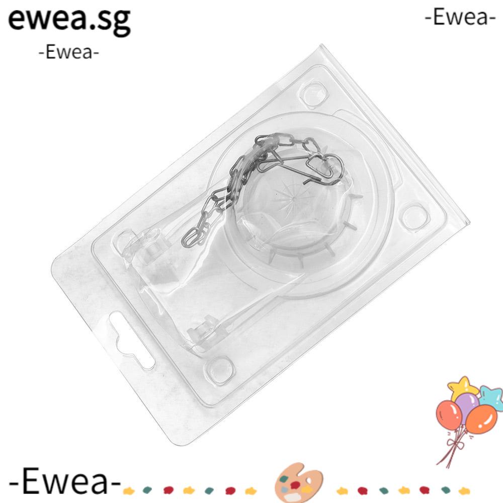 EWEA 2 Pcs Toilet Drain Valve, Rubber Stopper with Stainless Steel