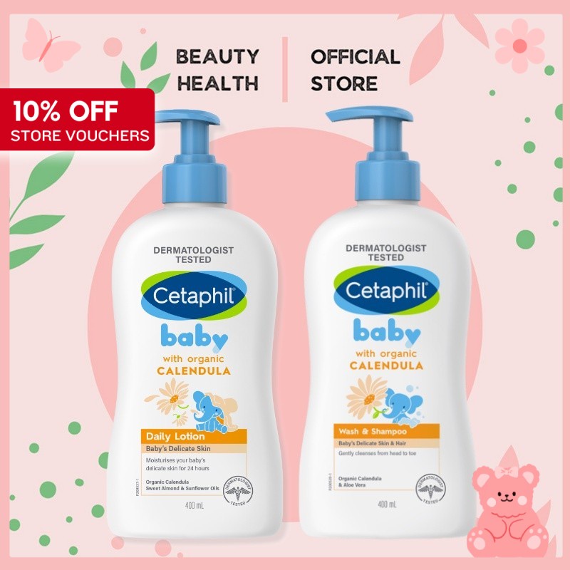 Cetaphil Baby Daily Lotion with Organic Calendula | Baby Wash & Shampoo ...