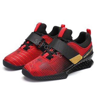 Red clearance lifting shoes