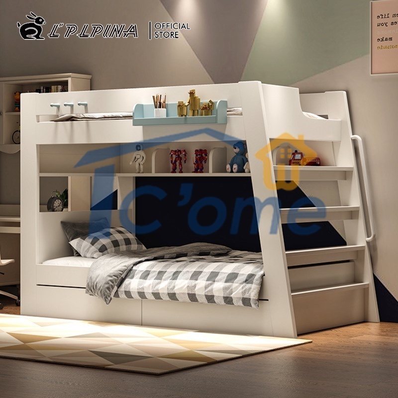 Double decker deals bed queen size