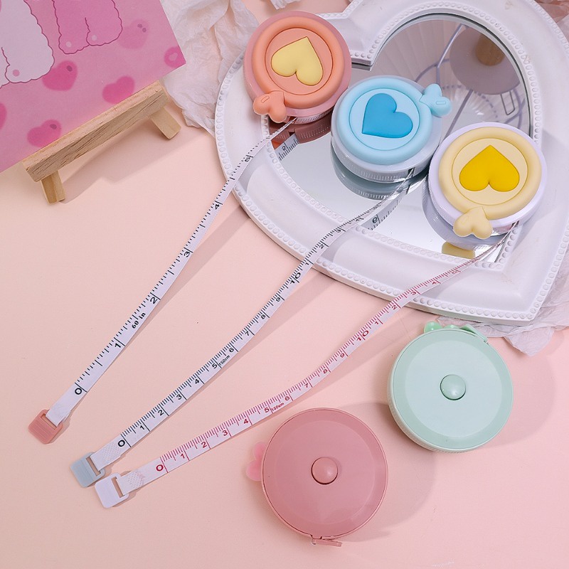 Double Scale Clothing Size Measure Roll Tape / Portable Retractable ...