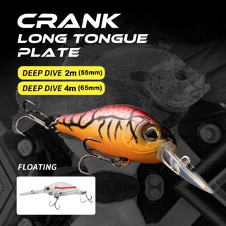 90mm 15g Artificial Floating Crank Fishing Lures - China Crank Fishing Lure  and Artificial Bait price
