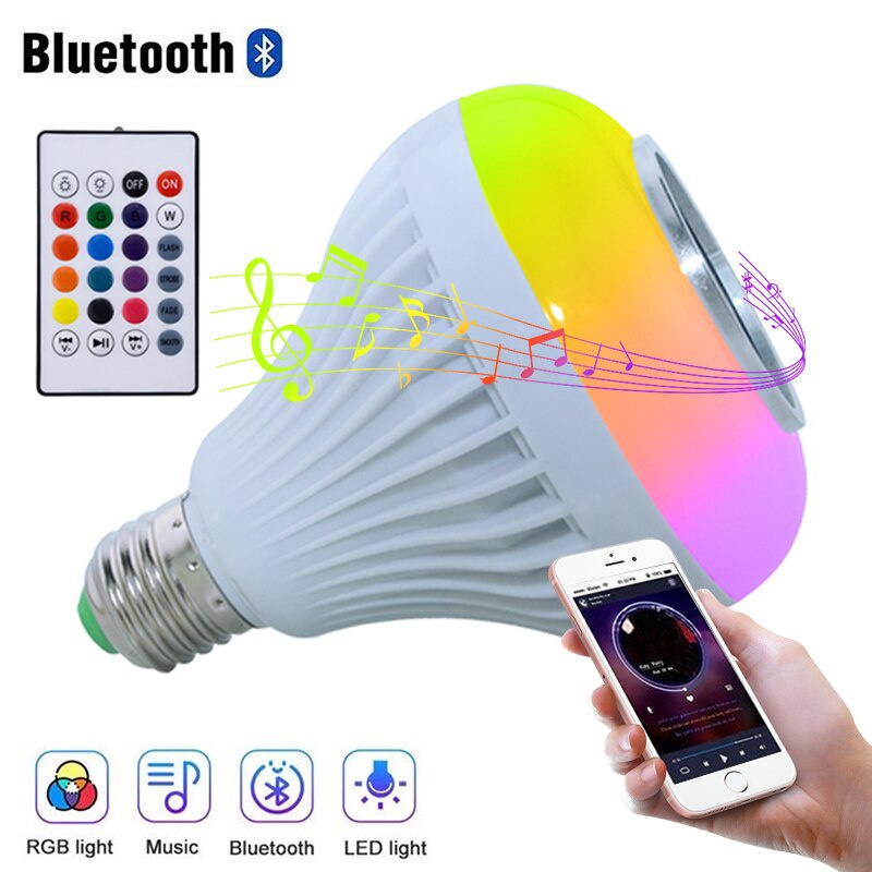 Wireless on sale speaker bulb