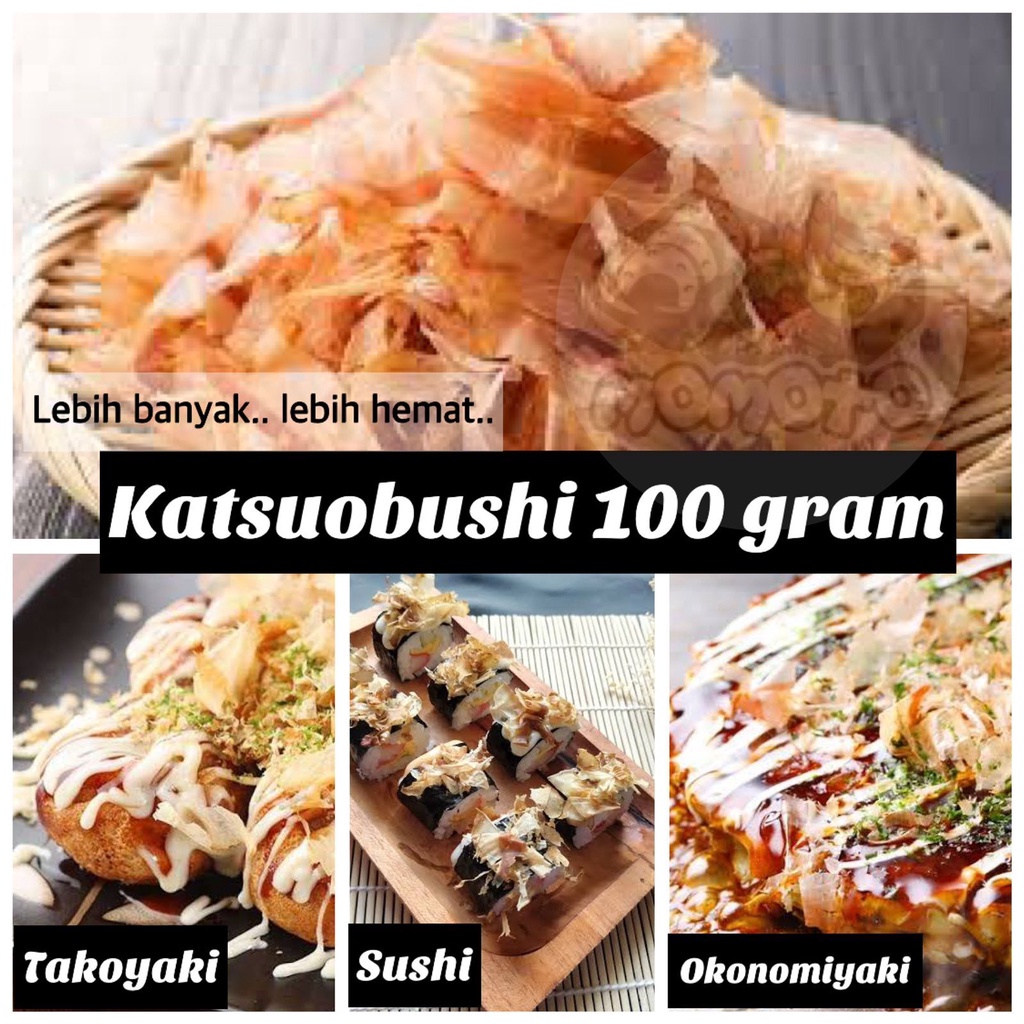 Katsuobushi 100 GRAM Shaved Bonito Flakes Halal / Katsuo Bushi Shaved ...