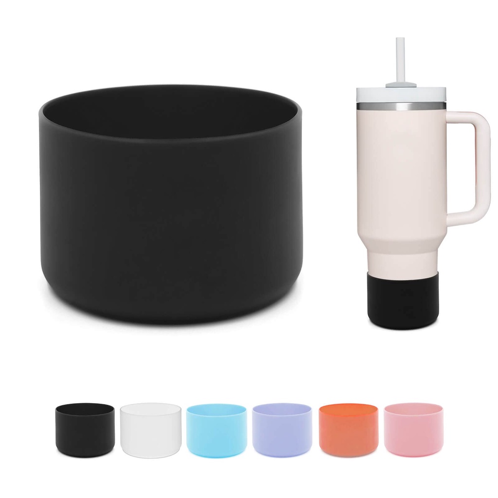 QIANHAI Silicone Boots For Stanley Tumblers - Protective Bottom Sleeve For 12-40 Oz Bottles (2 Pack) - View #6
