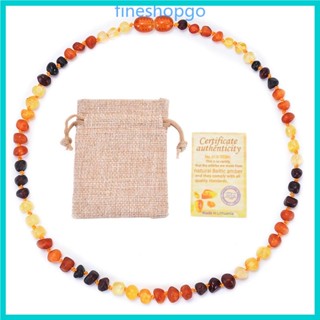 Certified baltic clearance amber teething necklace