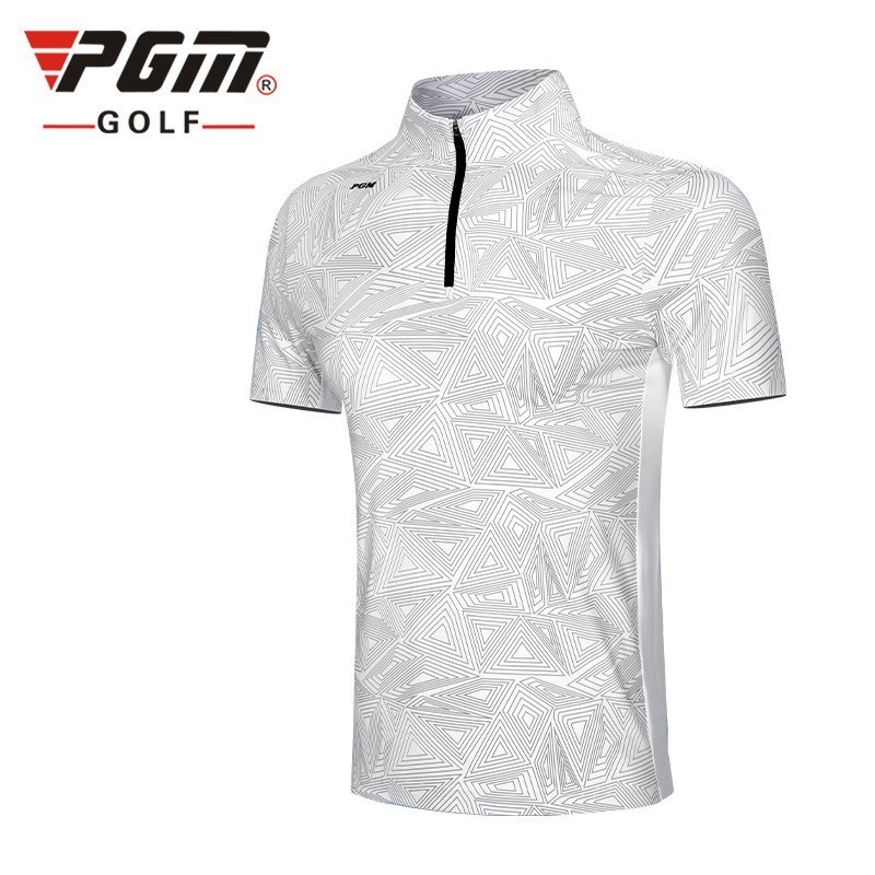 2023 spot polo PGM Golf short sleeved men T shirt fabric stretch ...