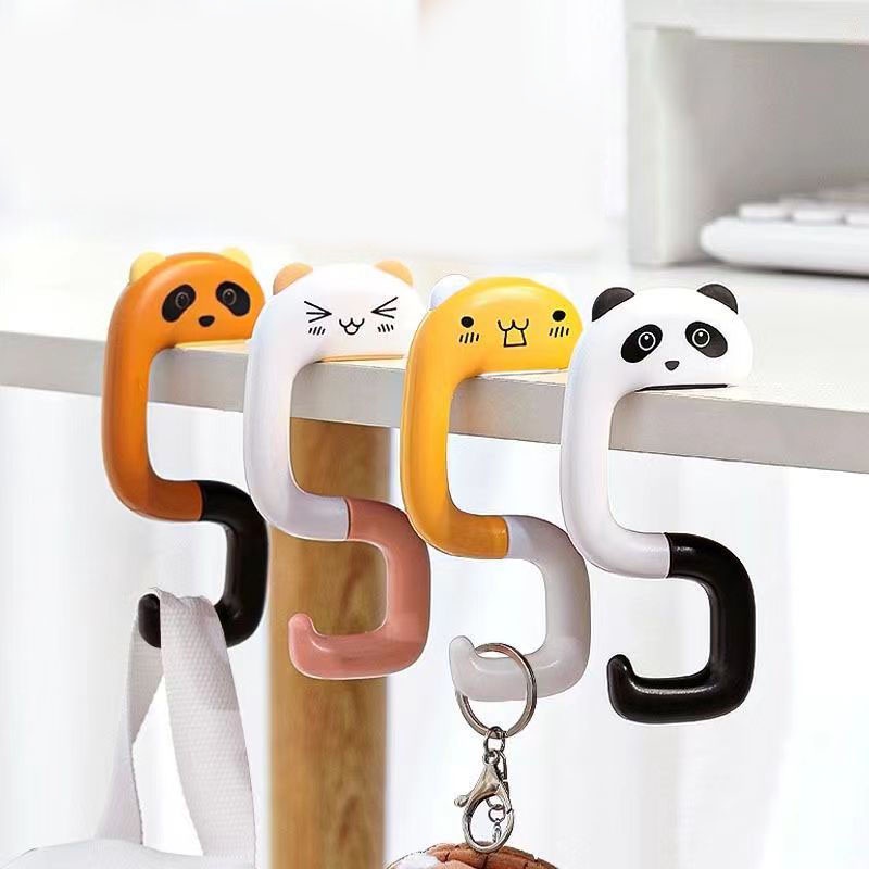 Multifunction Cartoon Hook Student Desk Hook Desktop Hook Without