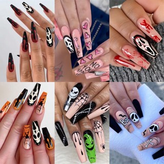 24PCS Fake Nails Cute Cat Girls Sweet Style Short Press On Nails Wearable  Finished Nail Piece Fully Covered Nail Decoration - AliExpress