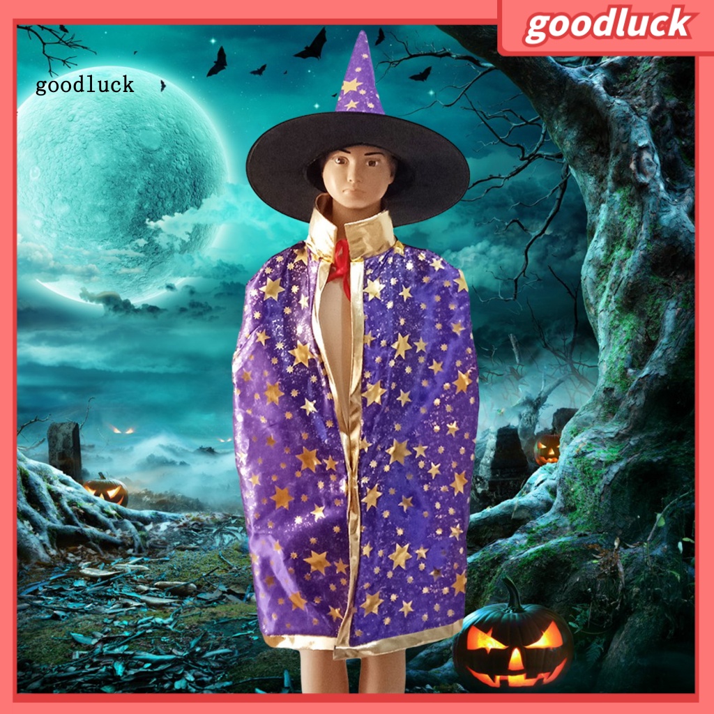 goodluck Lace Up Halloween Cape Kids Halloween Costume Cape Enchanting