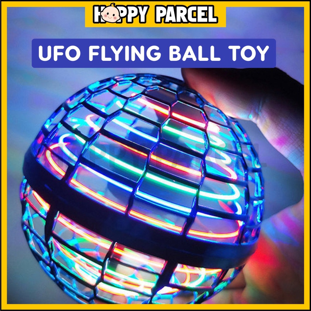 Magic Flying Ball Toy Automatic Obstacle Avoidance UFO Boomerang Spinner  Ball Toys for Children New Year Gift for Boys and Girls
