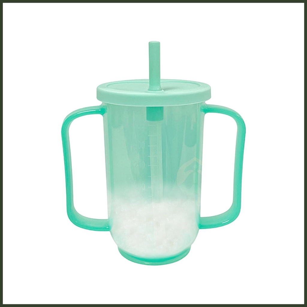Drinking Beaker Cup SpillProof Drinking Sippy Cup AntiChoking Feeding Tool for The Elderly