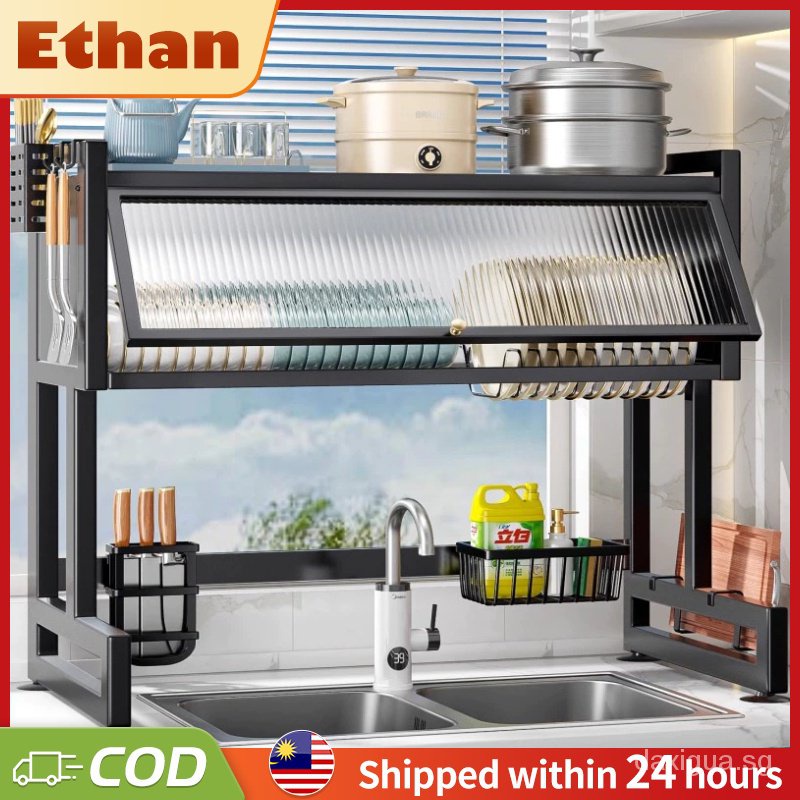 【In stock】kitchen cabinet sink rack dish rack rack kitchen cabinet rack ...