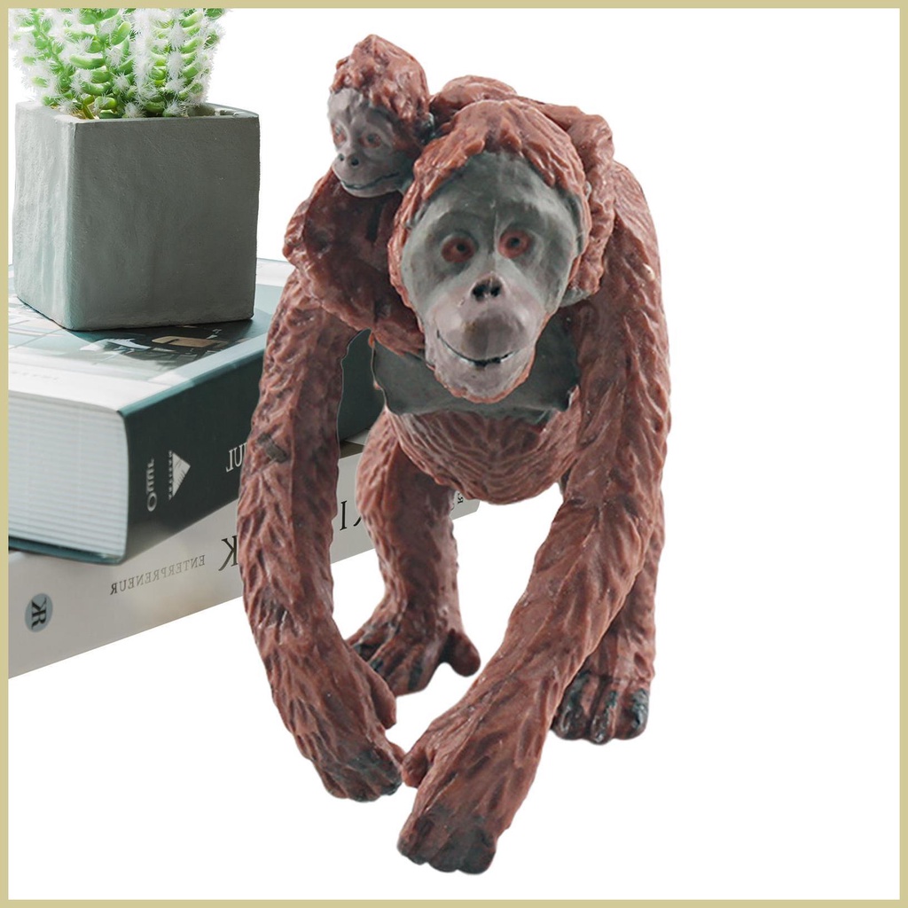 Gorilla Figure Toy Realistic Animal Toys For Boys Wildlife PVC Toys