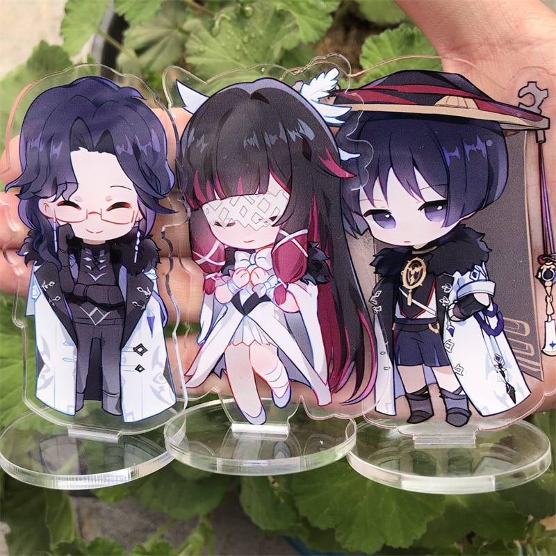 Standee Genshin Impact Fatui Pantalone Regrator Columbina Damselette ...