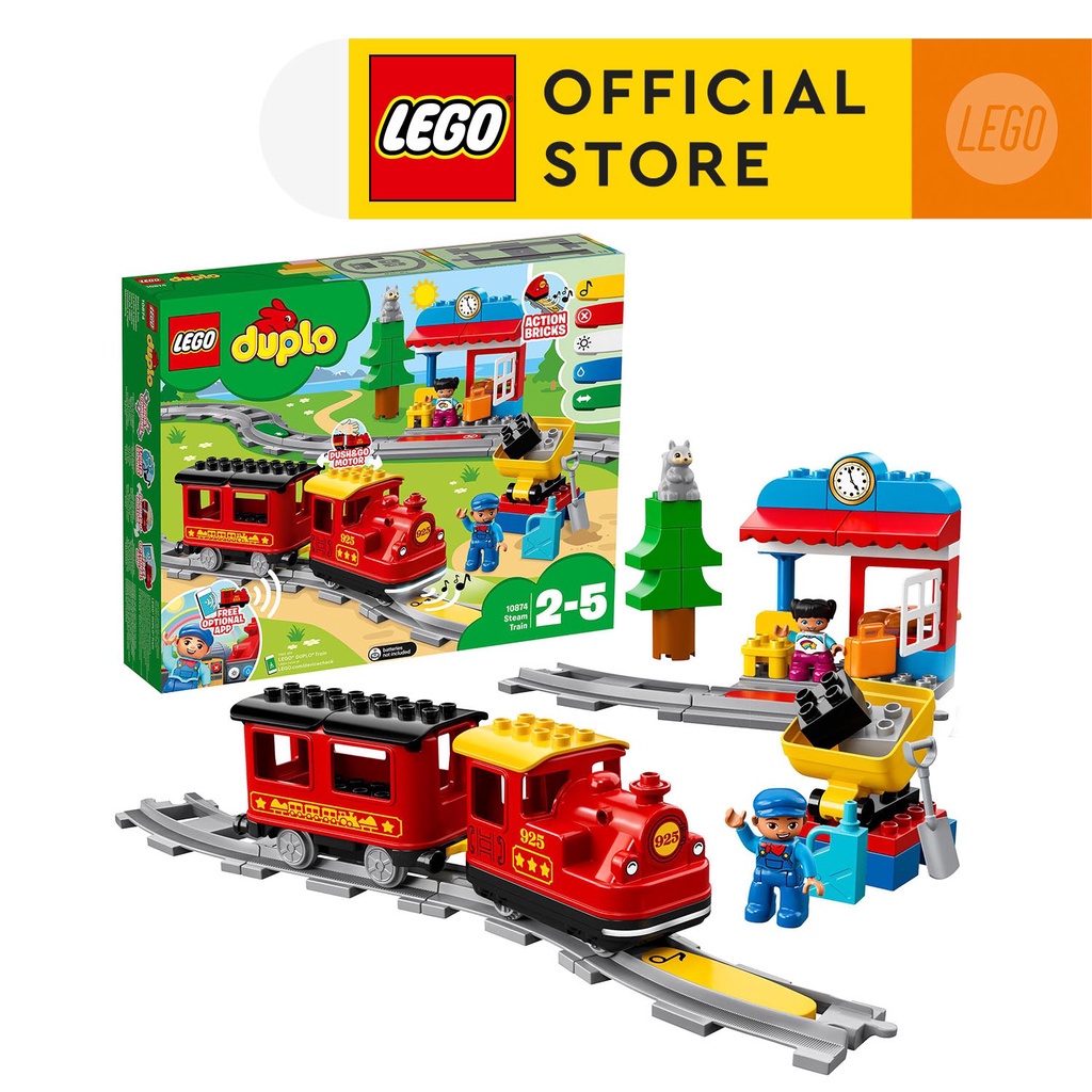 Lego Duplo Train with Train Track