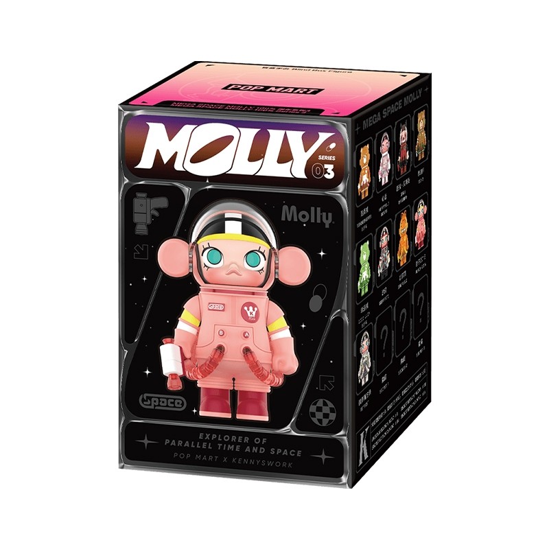 POP MART MEGA SPACE MOLLY 100% Series 3 Blind Box Action Toys