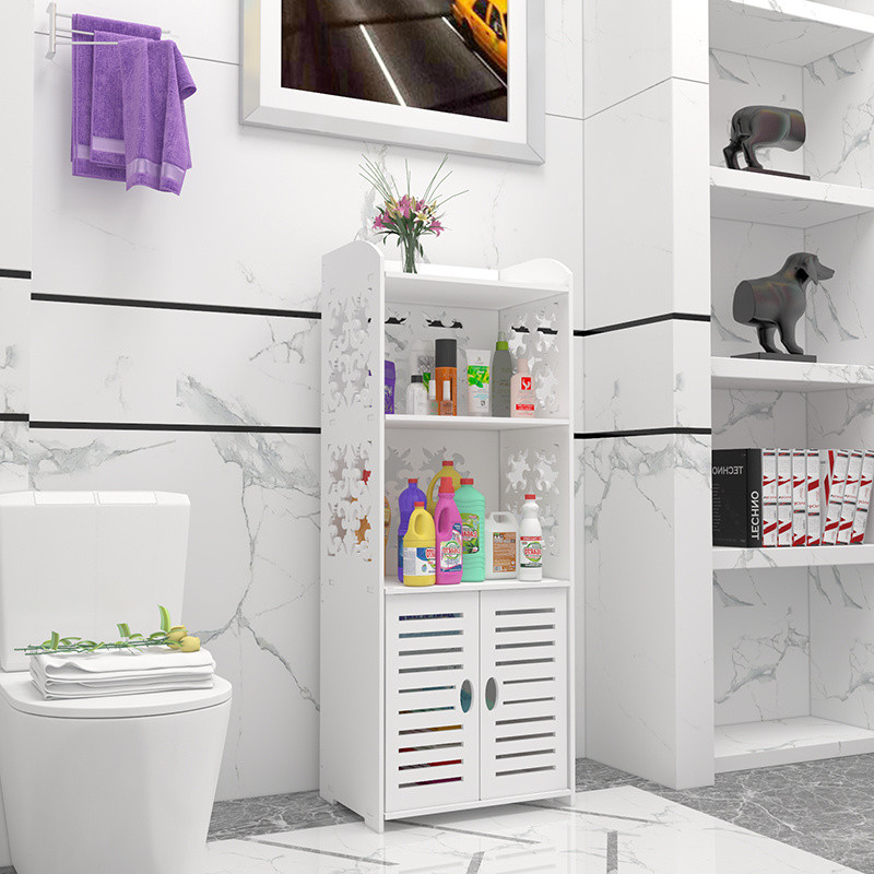 Bathroom Gap Storage Rack Bathroom Locker Waterproof Storage Cabinet ...