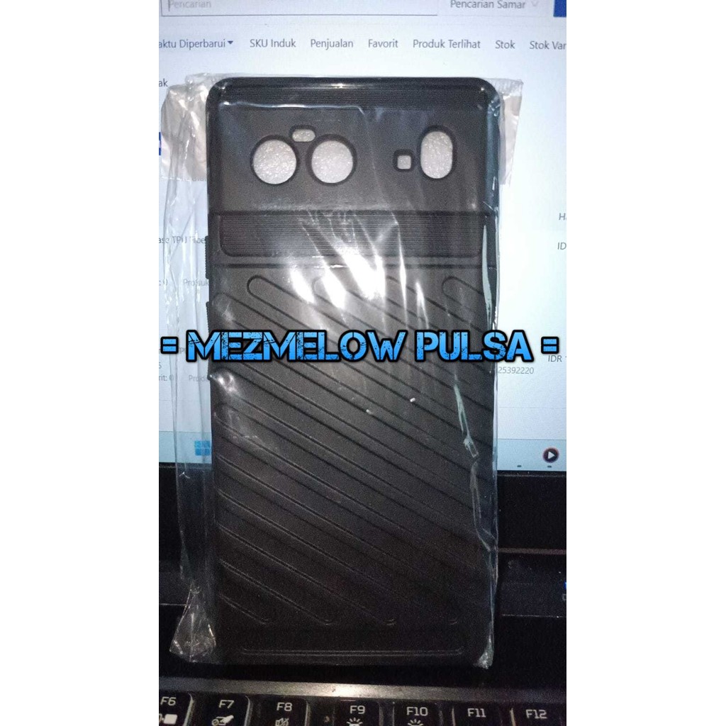 Caseng Carbon Rugged Shield Armor Softcase GOOGLE PIXEL 6 BIASA - Gambar 2