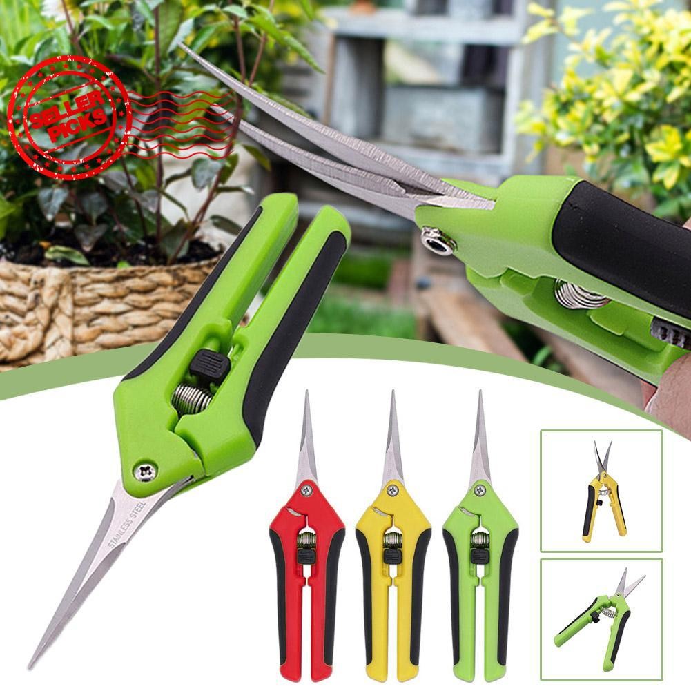 Gardening Pruning Scissors 16.5*4.5cm Stainless Steel Plant Pruning ...