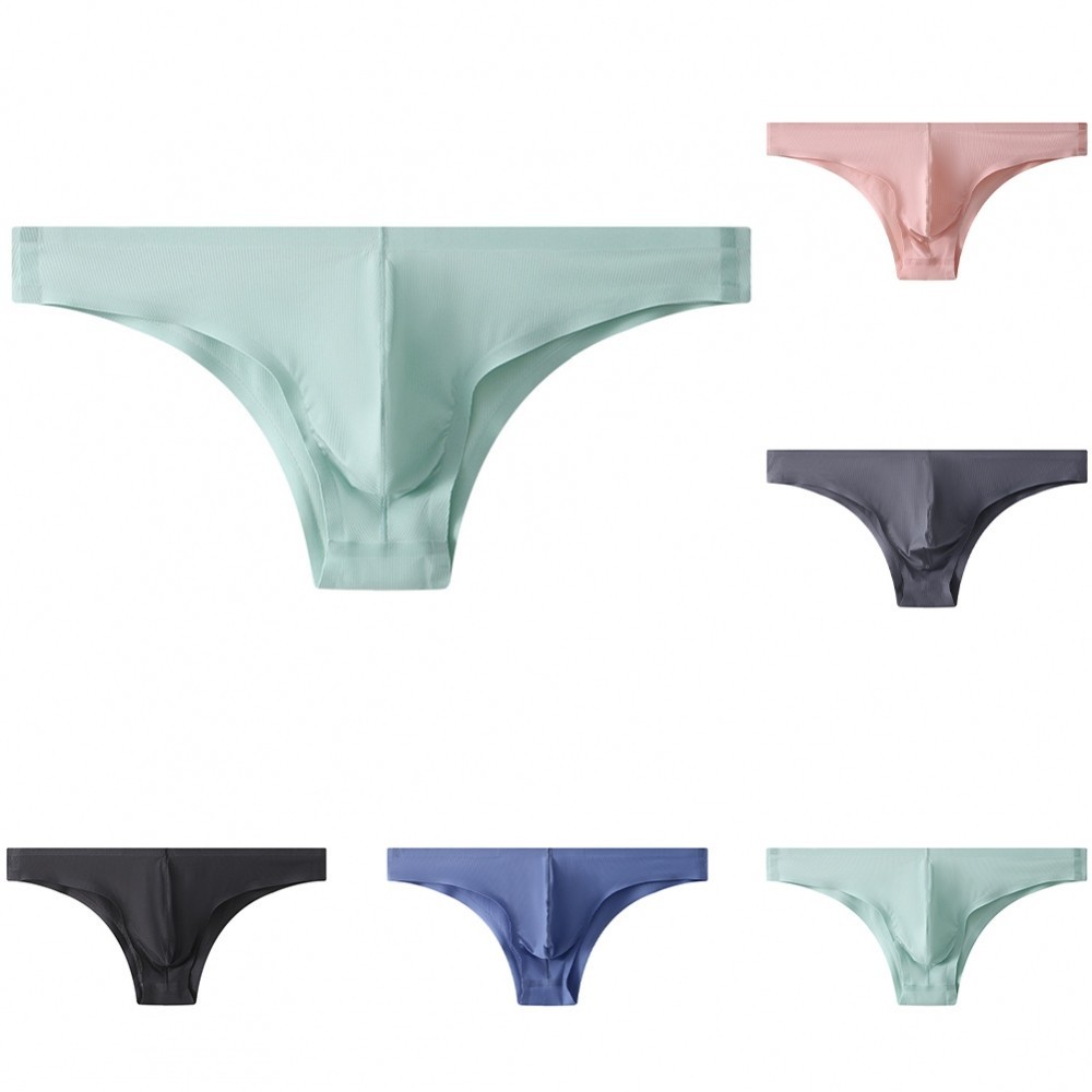 Underwear Low Waist Low-Rise Panties Pouch Sexy Soft Thong For All ...