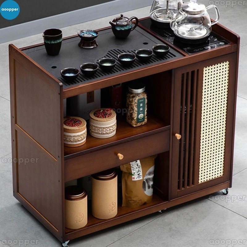 Mobile Intelligent Tea Table with Wheel Movable Table Coffee New ...