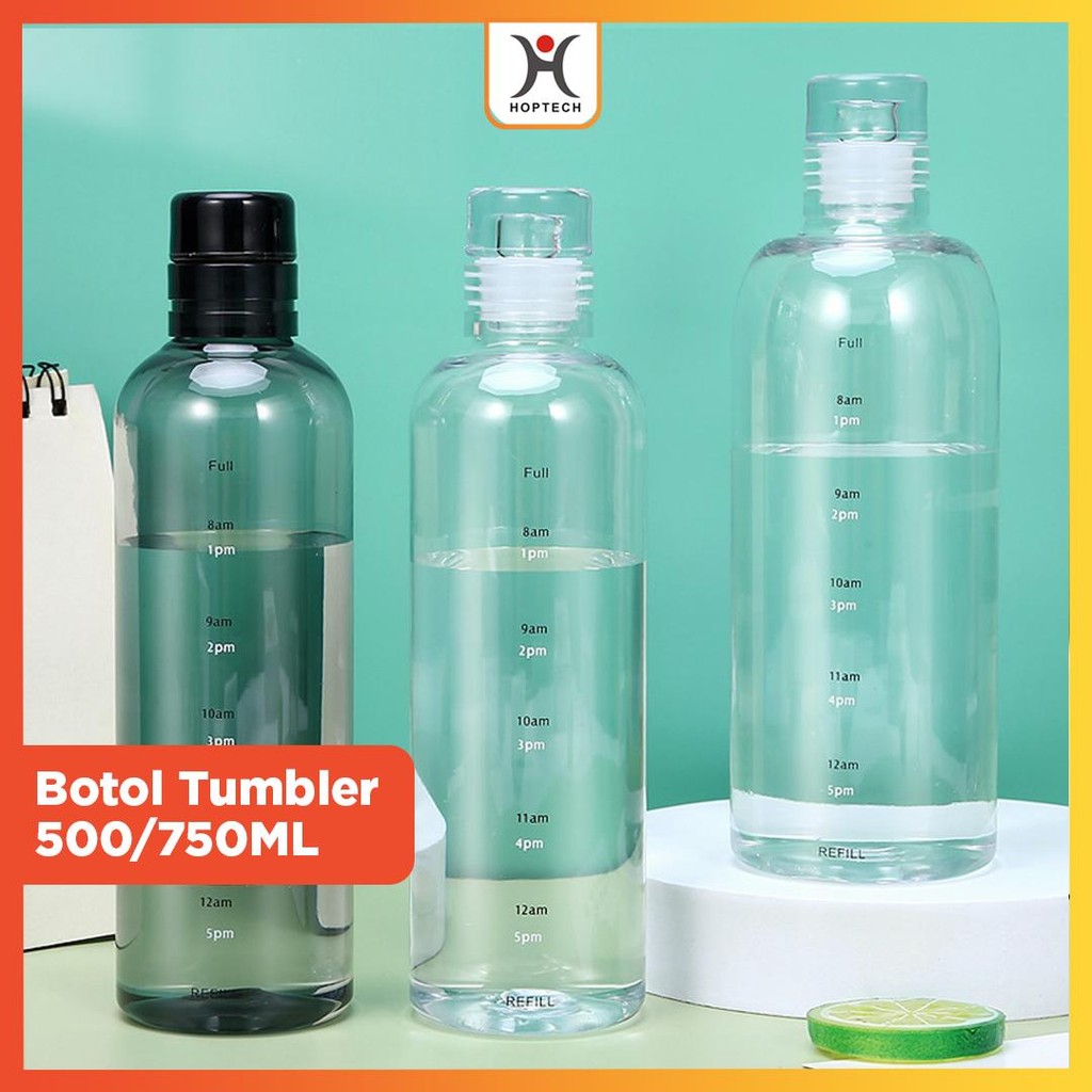 Botol Minum Olahraga 500ml/750ml Anti Tumpah