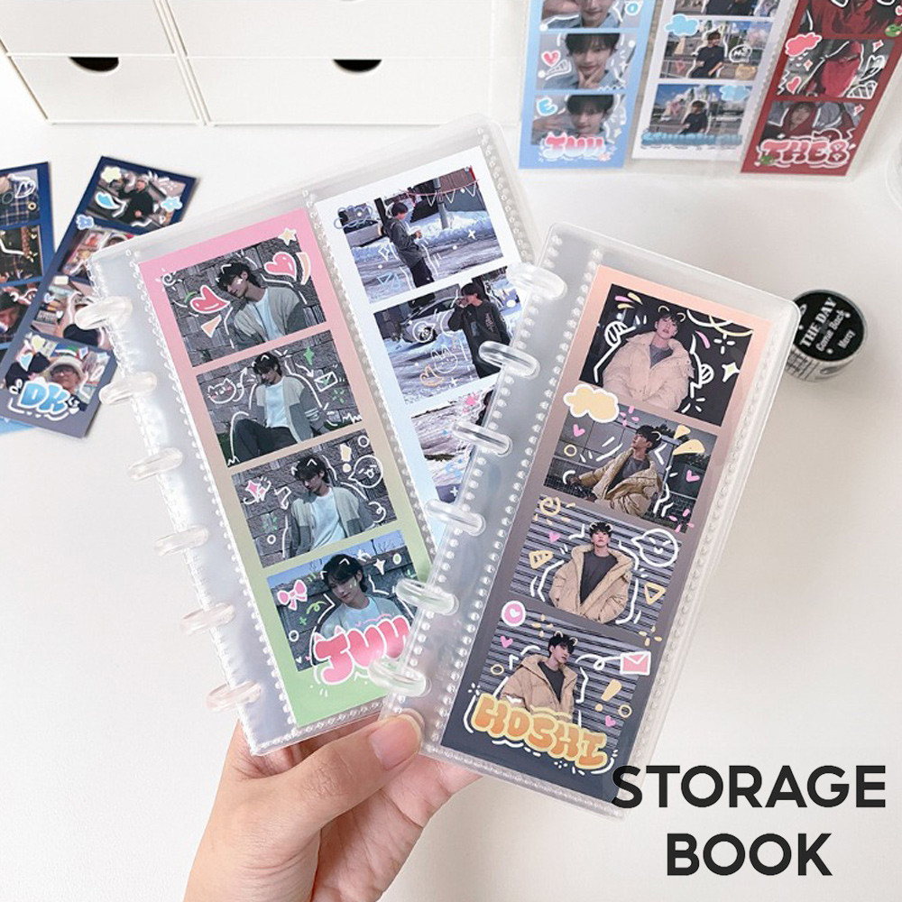 Stationary Collection Pp Photostrip 10 Personal Idol Storage Book Pages ...