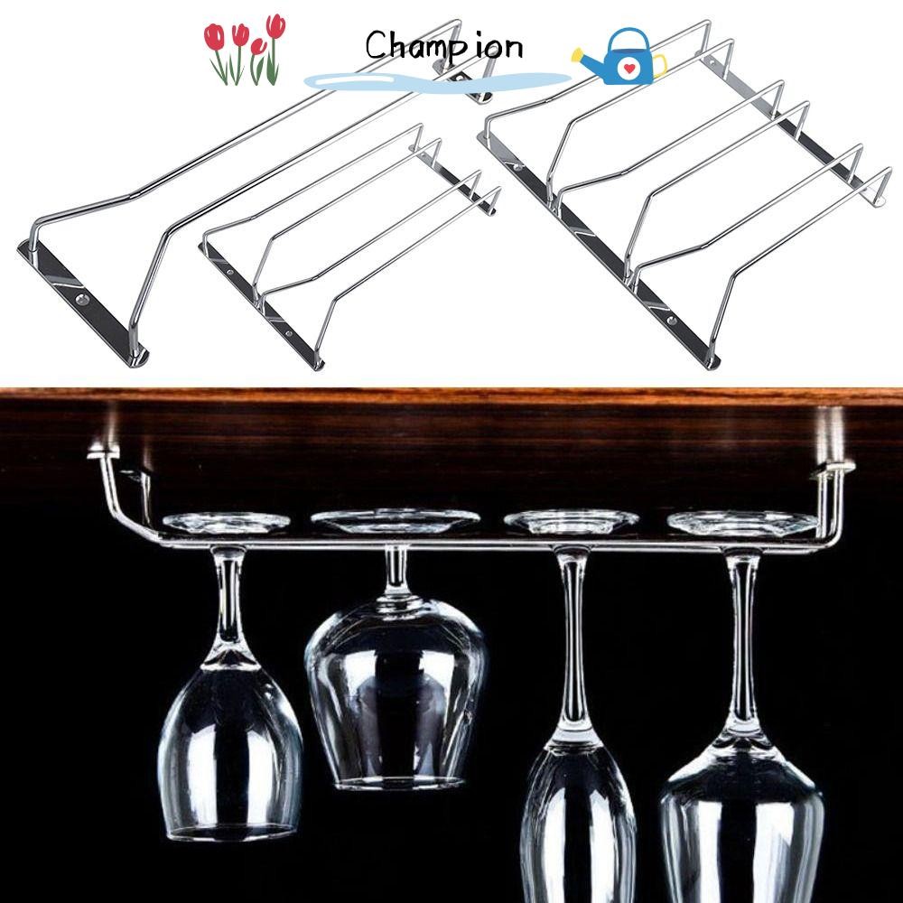 CHAMPIONO 1Pcs Wine Glass Rack, 304 Stainless Steel Multi-layer Cup ...