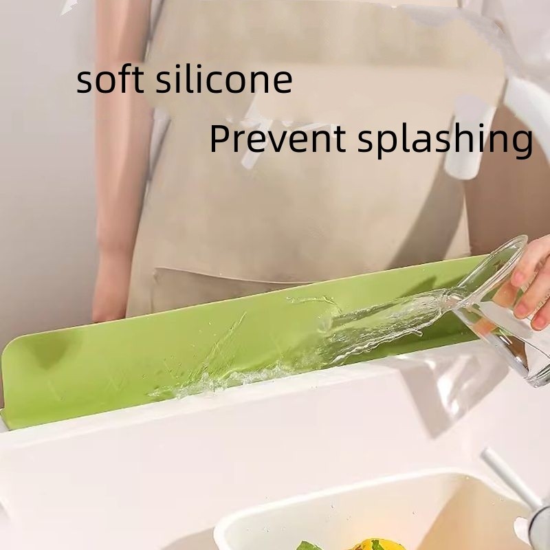 Soft Silicone Suction Cup Splash Guard for Sink Water Tank Splash Guard ...