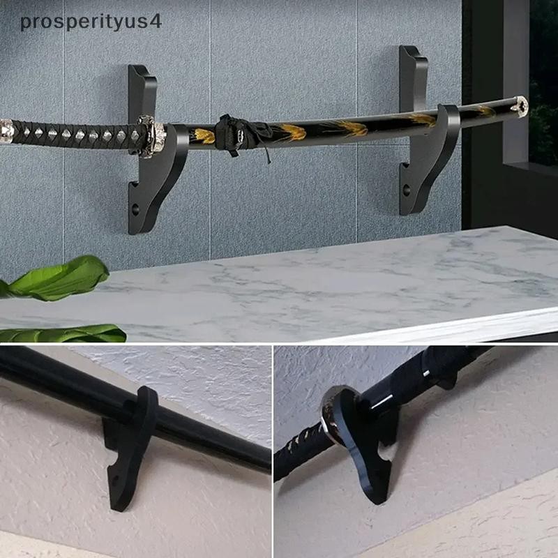 [Prosperityus] Wall Mount Wooden Sword Stand Holder Hook Hanger ...