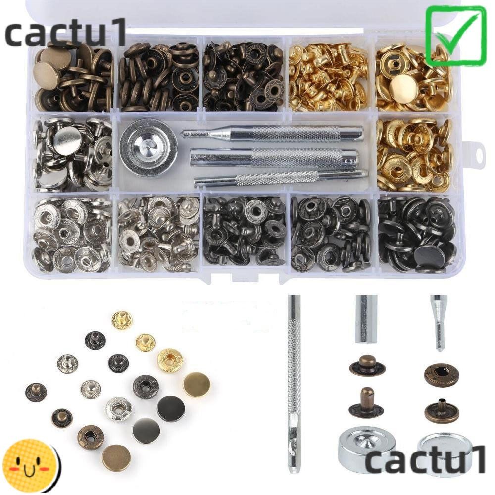 DIEMON 120Set Button Tool DIY Repair Rivet Clothes Jacket Metal Button ...