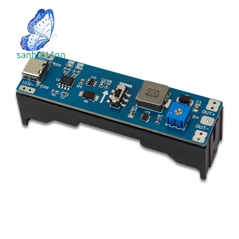 18650 Lithium Battery Charging Discharging Boost Voltage Regulator ...