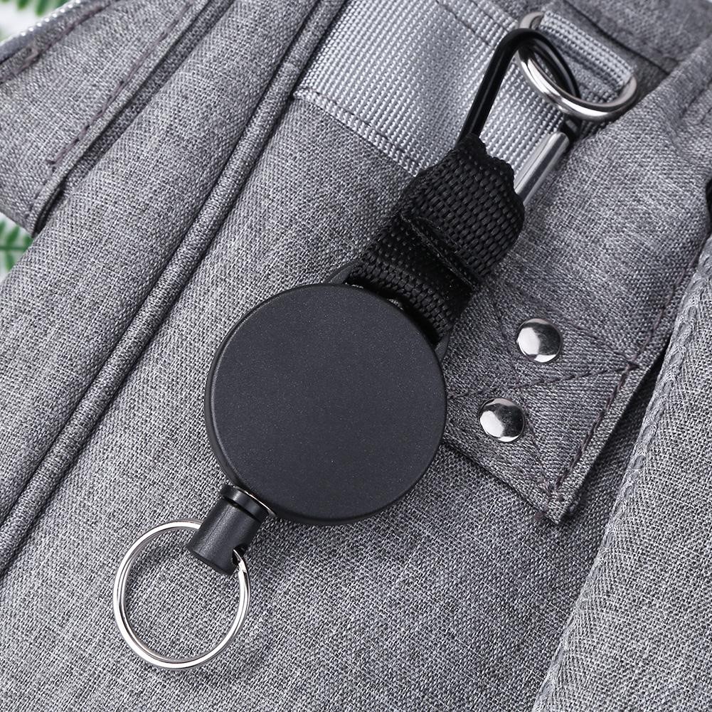 Safety Anti-lost Rope Burglar Quickdraw Retractable Keyrings Keychains ...