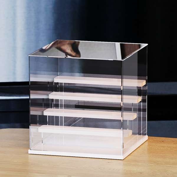 popmart display box toy storage Grid blind box storage display rack ...