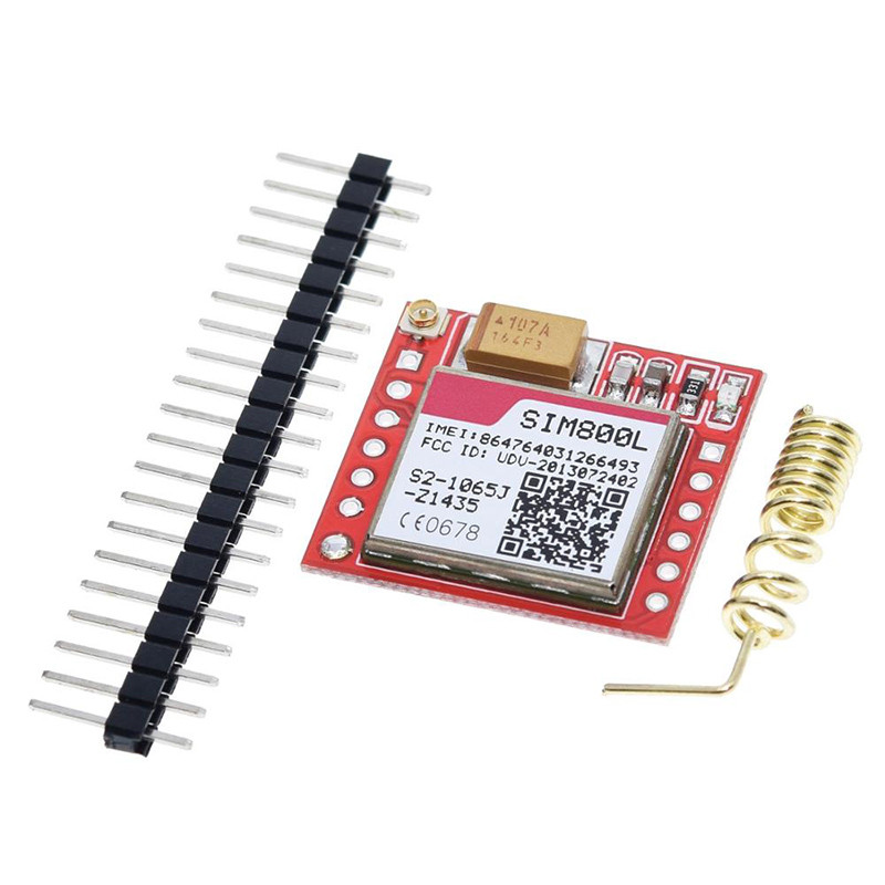 Quad-band TTL Serial Port with Antenna Mini Smallest SIM800L GPRS GSM ...