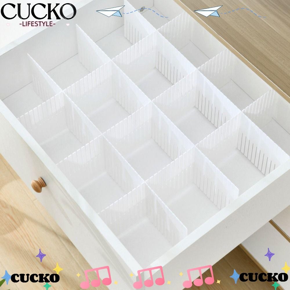 CUCKO 5Pcs Drawer Divider, DIY Household Combination Partition Board ...