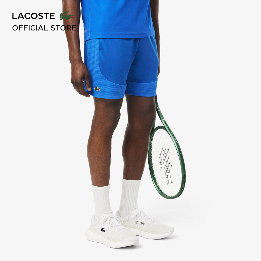 Pantaloncini Da Tennis Lacoste Ultra Dry Stretch Uomo Violet