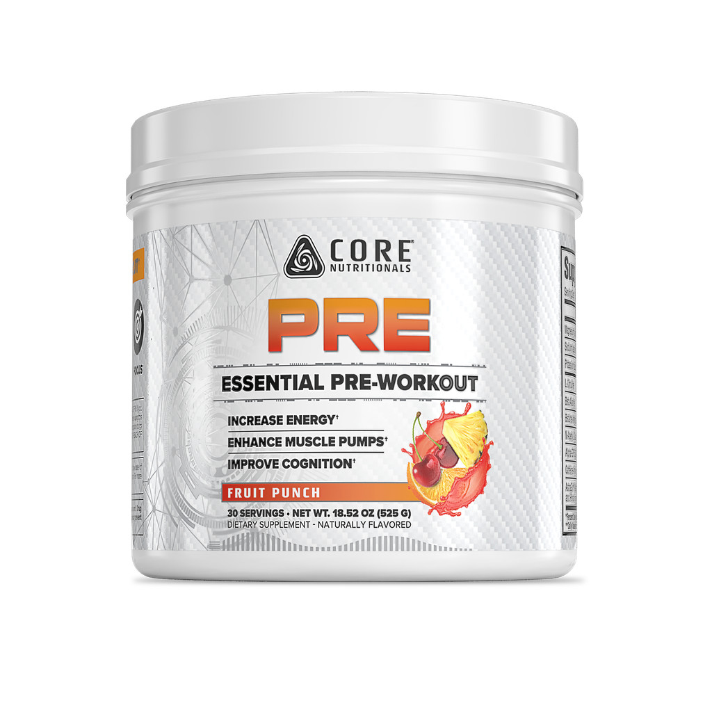 Core Nutritionals Essentials Pre-workout 30 Servings | Shopee Singapore