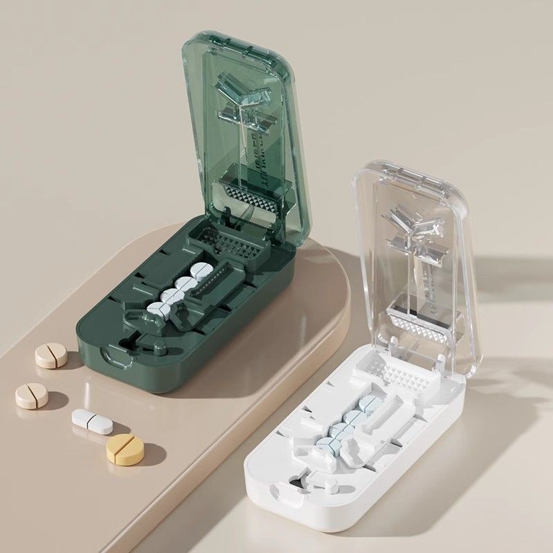 Pill Cutter Splitter One into Two Pill Divider Grinding Powder Artifact ...