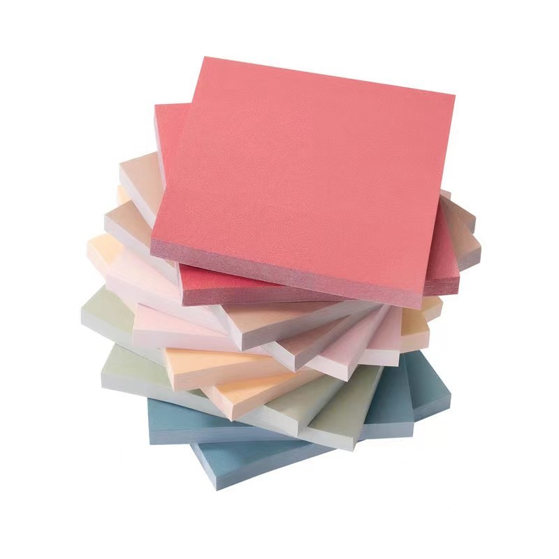 [LC] 6-color sticky notes square 3-inch notes memo student notepads ...