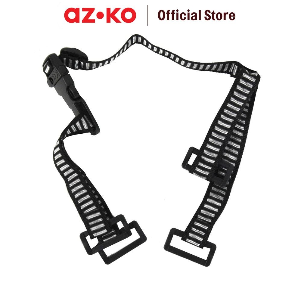 AZKO Krisbow Tali Helm Pengaman 4 Point Safety Helmet Strap Tali Pengaman Dengan Pengait Safety Tools