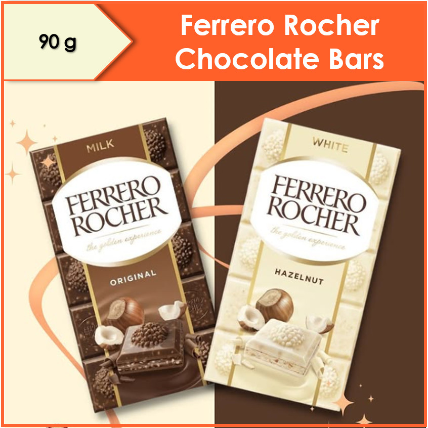 Ferrero Rocher The Golden Experience Chocolate Bars/ Moments Gift Pack ...