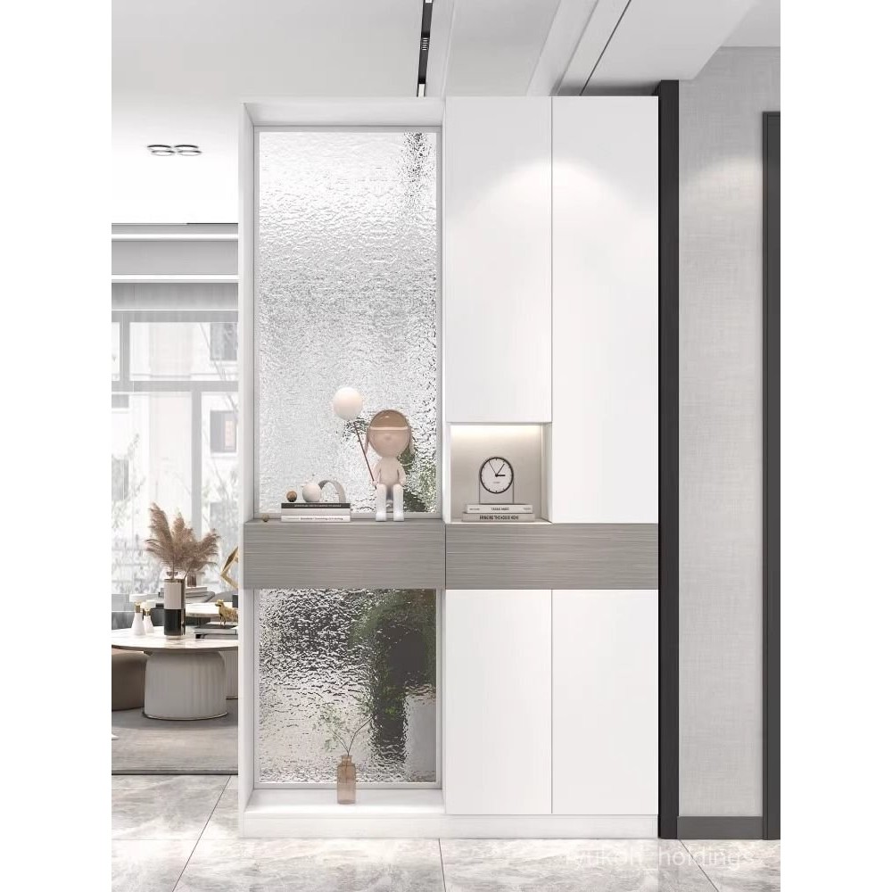 Entrance Partition Storage Cabinet Living Room Curio Cabinet Modern ...